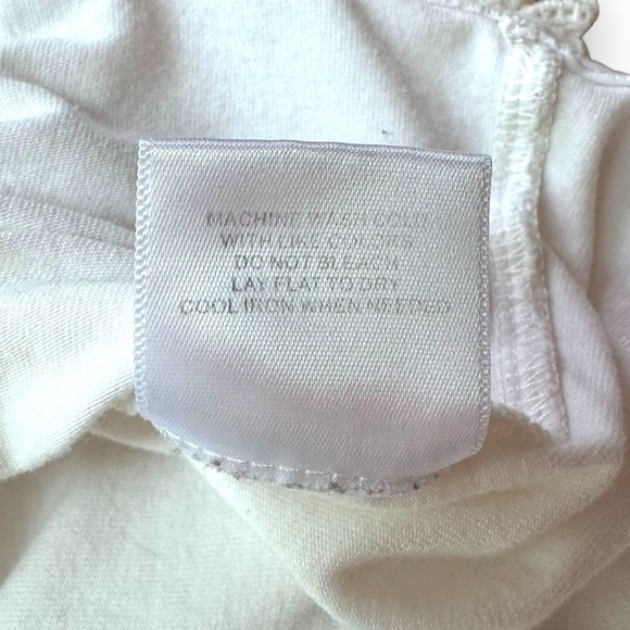 MODCLOTH | Glam Garnish Eyelet Flutter Ruffle Sleeve Trim Tank Crewneck White S - Picture 7 of 7